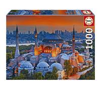 Educa Borrás Puzzle Mosquée Bleue, Istanbul – 1000 pièces – Architecture et monument