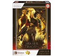 Educa - Puzzle de 1000 pièces pour Adultes | House of The Dragon. Mesure : 68 x 48 cm | +14 Ans (19574)