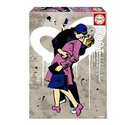Educa Borrás - Puzzle 1000 pièces Le Baiser TV Boy 48 x 68 cm à partir de 14 ans