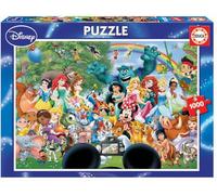 Puzzle 1000 Pièces - Monde De Disney Multicolore Neutre G