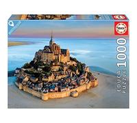 Educa - Puzzle de 1000 pièces pour Adultes | Mont-Saint-Michel | Mesure approximative: 68 x 48 cm. À partir de 14 Ans (19262)