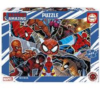 Educa - Puzzle de 1000 pièces pour adultes | Spider-Man Beyond Amazing | Inclut une colle pour coller le puzzle une fois terminé | Ages 14+ (19487)