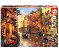 Educa - Puzzle de 1500 pièces pour Adultes | Coucher de Soleil à Venise | Recommandé à partir de 14 Ans (17124)