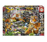 Educa - Puzzle de 1500 pièces pour Adultes | Jungle Radieuse. Mesure : 85 x 60 cm | À partir de 14 Ans (19563)