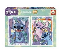 Educa Borrás – Puzzle Stitch – Lot de 2 × 500 pièces – 34 x 48 cm – Dès 11 ans
