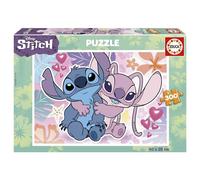 Educa - Puzzle de 300 pièces Pur Enfants | Stitch Disney. Mesure: 40 x 28 cm. Recommandé de 6 Ans (19964)