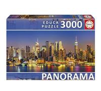 Educa Skyline Nueva York Panorama Puzzle 3000 Pieces Doré