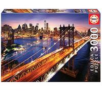 Educa Borrás Puzzle Manhtattan 3000 pièces 120x85 cm Service pièce perdue Dès 14 ans (18508)