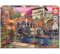 Educa - Puzzle de 3000 pièces pour Adultes | Romance a Venice. Comprend Un Service de pièce Perdue au Stock d'échappement | À partir de 14 Ans (16320)