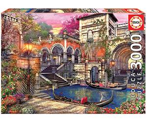 Educa - Puzzle de 3000 pièces pour Adultes | Romance a Venice | Comprend Un Service de pièce Perdue au Stock d'échappement | À partir de 14 Ans (16320)
