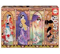 Educa - Puzzle de 4000 pièces pour Adultes | Collage Japonais. Comprend Un Service de pièce Perdue au Stock d'échappement | À partir de 14 Ans (19055)