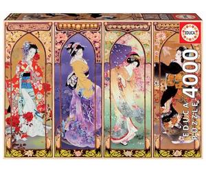 Educa - Puzzle de 4000 pièces pour Adultes | Collage Japonais. Comprend Un Service de pièce Perdue au Stock d'échappement | À partir de 14 Ans (19055)