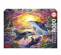 Puzzle - EDUCA - Orques et Loups - 4000 pièces - 136 x 96 cm - Pour adultes à partir de 15 ans