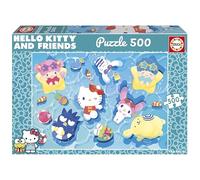 Educa - Puzzle de 500 pièces pour Enfants | Hello Kitty et Ses Amis | Dimensions : 48 x 34 cm | À partir de 11 Ans (20586)