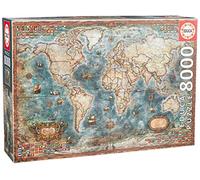 Educa Borras Mapamundi Historico Puzzle 8000 Pieces Multicolore 14-99 Years