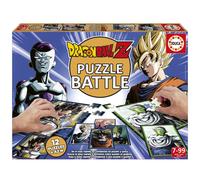 Educa Borrás – Jeu de société Dragon Ball Puzzle Battle – Bataille de puzzles – 7 ans et +