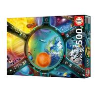 Educa Borrás – Puzzle Sortie dans l'espace – Astronaute – 500 pièces 48 x 34 cm – Dès 11 ans