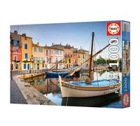 Educa Borrás – Puzzle 1000 pièces – Port de Martigues (Provence) – 68 x 48 cm – Dès 14 ans