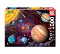 Educa Borrás Puzzle Système Solaire 1000 pièces – Science et espace – Adulte 12 ans