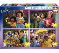 4 Puzzles Progressifs Disney Encanto - 50/150 - EDUCA multicolore TU