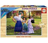 Educa - Puzzle Enfants 100 Bois Encanto, Puzzle pour Enfants (Casse-tête pour Développement, Agilité et Amusement Les garçons et Filles. Super Puzzles Bois Disney (19199)
