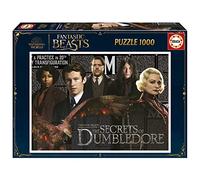 Educa - Puzzle Fantastic Beasts | Puzzle pour Adultes de 1000 pièces. Taille assemblée : 68 x 48 cm. Inclut la Colle Fix Puzzle. A partir de 14 Ans (19493)