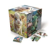 Educa - Puzzle 3D Bébés Animaux | Cube pour Enfants de 54 pièces | À partir de 4 Ans (20712)