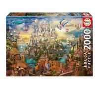 Educa Borrás - Puzzle 2000 pièces pour adultes City of Dreams - 96 x 68 cm - Dès 14 ans (19944)