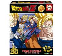 Educa Puzzle Lenticulaire 3d Dragon Ball 500 Pièces