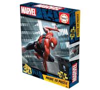 Educa - Puzzle lenticulaire 3D Spider-Man de 300 pièces | Effet Marvel spectaculaire Qui Prend Vie sans Lunettes | +8 Ans (20820)
