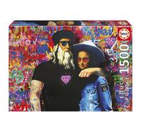 Educa Borrás Puzzle Leo et Lisa 1500 pièces 60 x 85 cm Dessins animés et BD