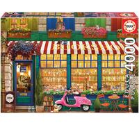 Educa Puzzle - Librairie vintage 4000 Teile