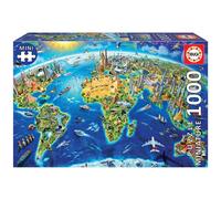 Educa Puzzle Miniature Symboles du Monde 1000pcs - LatestBuy