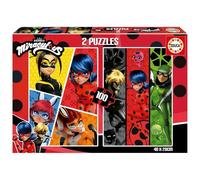 Educa Puzzle Miraculous Ladybug 2x100 Pièces