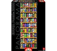 Educa - 11053 - Puzzle Panorama - Soft Cans - 2000 pièces