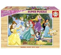 Puzzle en bois Disney Princesses - EDUCA - 100 pièces - Pour enfants à partir de 6 ans
