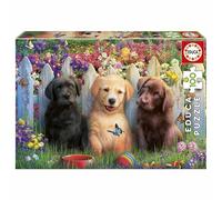 Educa - Puzzle pour Enfant de 100 pièces avec des Chiots très adorables. Mesure: 40 x 28 cm. Recommandé de 6 Ans (19994)