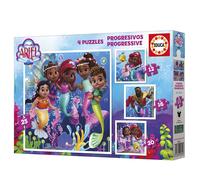 Educa Puzzle Progressif Ariel 12+16+20+ 25 Pièces