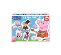 EDUCA - Puzzle progressif BABY PEPPA PIG - 5 puzzles de 3 à 5 pièces