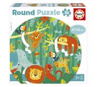 Educa Puzzle Rond De La Jungle 28 Pièces