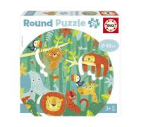 Educa Puzzle Rond La Jungle 28 Pcs
