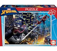 Educa - Puzzle Spiderman 200 pièces | Puzzle Marvel Enfant. Recommandé à partir de 6 ans | Puzzle Spider-man (18100)