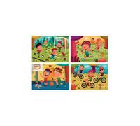EDUCA Puzzle Sport 4in1 (20,40,60,80 pièces)