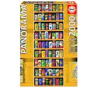 Educa Borras 2000 Pieces Lata Sobre Lata Panorama Wooden Puzzle Doré