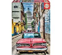 Educa - Puzzle | Voiture Ancienne À La Havane | 1000 Pièces Standard (16754)