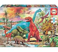 Educa - Puzzles Junior. Dinosaures. Puzzle Enfant 100 pièces. +6 Ans (13179)