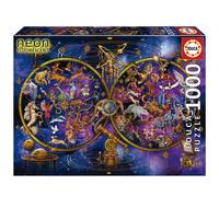 Educa - Puzzles N on - Constellations - Puzzle 1000 pi ces - Colle incluse - Image termin e : 68 cm x 48 cm - 14 ans et plus (19561)