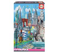 Educa - Sèrie City Puzzles. New York. Puzzle 200 pièces. Ref. 18472