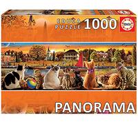 EDUCA Borrás - 1000 pieces des chats sur le quai puzzle varié 18001 Multicolore G
