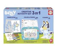 Set créatif - EDUCA - Décoration et modelage des personnages Bluey - 3 activités dès 3 ans